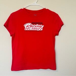 Women’s Honda Racing Red T-Shirt Size Large
